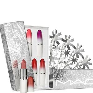 MAC Frostbitten Kiss Lustreglass Lipstick 5 Piece Gift Set